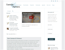 Tablet Screenshot of evenaarenpartners.net